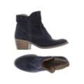 Tamaris Damen Stiefelette, blau, Gr. 40