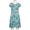 King Louie Damen Kleid, blau, Gr. 38