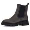 Chelseaboots GABOR Gr. 40, grau (dunkelgrau) Damen Schuhe Blockabsatz, Stiefelette, Chunky Boots, Best Fitting-Ausstattung