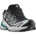 Trailrunningschuh SALOMON "XA PRO 3D V9 GORE-TEX", Gr. 37, schwarz (schwarz, aqua), Synthetik, Textil, sportlich, Schuhe, wasserdicht