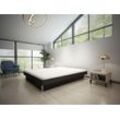 Premium Wasserbett mit Bettumrandung, Dual-System, 180x200, stark beruhigt, Sockel schwarz