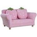 Kindersofa Kindersessel Sofa Couch Kinder Stuhl Kinderzimmer Softsofa Doppelsofa Einzelsofa(Erdbeers