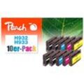 10er-Pack Tintenpatronen ersetzt HP No. 932, No. 933