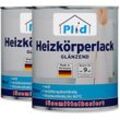 Premium Heizkörperlack LH Thermolack weiß Glänzend Weiß