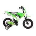 Motobike Kinderfahrrad - Jungen - 12 Zoll - Grün - 95% zusammengebaut