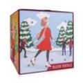 Adventskalender LA BELLE FEMME NOEL in würfelförmiger Box mit Schleife