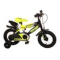 Sportivo Kinderfahrrad - Jungen - 12 Zoll - Neon Gelb Schwarz 95% zusammengebaut