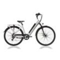 L' Amant, City E-bike, Damen, Premium, 13 Ah, 7 Gänge, Weiss