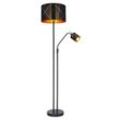 Lighting - BEMMO - Stehleuchte Metall schwarz, 1x E27