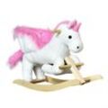 Schaukeltier Schaukelpferd Kinder Schaukel magisches Einhorn-Design mit Musik für Kinder für 18-36 M