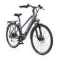 E-Bike Damen 28 Zoll Trekking Pedelec 24 Gang Expedition XC940, granit