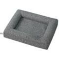 DEAR DARLING DD-01GRM Orthopädisches Luxus Katzen- und Hundebett Anthrazit Gr. M 50x60cm mit Memory