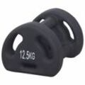 Body Coach 4in1 Fitness Neopren-Hantel 12,5 kg Kettlebell Kurzhantel Medizinball Push Up Bar