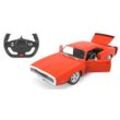 JAMARA-402116-Dodge Charger R/T 1970 1:16 rot 2,4GHz Tür manuell