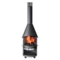 asado® Garten-Grillkamin "Fuego" Ø70 x (H)226 cm Stahl