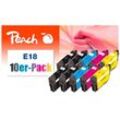 10er-Pack Tintenpatronen ersetzt Epson No. 18