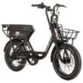 s E-Citybike Kompakt 20" X1 Schwarz