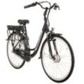 E-Citybike 28" Basic Schwarz 250 Watt Li-Ion 36V/13 Ah 3 Gänge