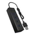 IB-HUB1409-U3, 4 Port Hub mit USB 3.0 Type-A Anschluss