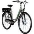 Z502 E Bike Damen 28 Zoll Elektrofahrrad ab 155 cm E Fahrrad 7 Gang Damenfahrrad mit Tiefeinstieg