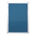 Dachfenster Sonnenschutz Thermofix, ohne Bohren - Blau, 36 cm x 51,5 cm (B x L) für C02