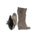 Tamaris Damen Stiefel, beige, Gr. 36