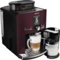 KRUPS Kaffeevollautomat "EA829G Espresseria Automatic Latt'Espress", mit kompact-LCD Display, integrierter Milchbehälter, Kaffeevollautomaten, rot (bordeaux, schwarz)B:28,3cm H:38,8cm T:36cm, Topseller