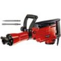 Abbruchhammer EINHELL "TC-DH 43", rot (rot, schwarz), B:15,9cm H:33,2cm L:68cm, Abbruchhammer, inklusive Transport- und Aufbewahrungskoffer