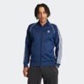 Trainingsjacke ADIDAS ORIGINALS "SST TT" Gr. S, blau (nindig), Herren, Obermaterial: 70% Polyester, 30% Baumwolle, Jacken, Superstar, Retro Look