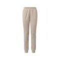 Loungewear-Hose - Beige/Meliert - Gr.: L