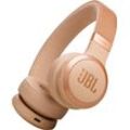 JBL Kopfhörer "LIVE 670NC" Bluetooth On-Ear-Kopfhörer beige