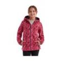 Softshelljacke KILLTEC "Mädchen Print" Gr. 140, lila (himbeere) Kinder, Jacken