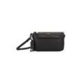 PICARD Schultertasche Damen Leder, schwarz