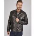 Bugatti Lederjacke Herren, schwarz