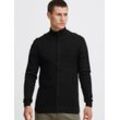 Indicode Cardigan Herren Baumwolle, schwarz