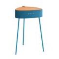 Fontastic Drahtloser Lautsprecher Mesu im Tisch Design blau