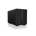 IB-3805-C31, Externes 5-fach SINGLE System für 3,5 SATA I/II/III Festplatten, USB 3.1 (Gen 2) schwarz