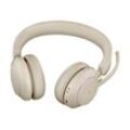 0 Jabra Evolve2 65 MS Stereo Headset On-Ear beige