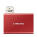 Samsung Portable SSD T7 2TB für PC/Mac (red)