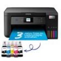 3 Jahre erweiterbare Garantie gratis nach Registrierung* /Jetzt 30€ Cashback sichern!* Epson EcoTank ET-2850 A4-Tintentank-Multifunktionsdrucker