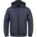 Steppjacke BLEND "Steppjacke BHBoris", Herren, Gr. XXXL, blau (navy teddy 1), Obermaterial: 65% Nylon NY. 35% Polyester PES., casual, regular fit, Jacken