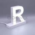 LED Buchstabe Click R 125mm Arial 6500K weiß