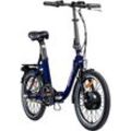 Zündapp ZXT20 E Bike 20 Zoll E Klapprad Tiefeinsteiger 3 Gang 145 - 185 cm