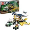 LEGO Konstruktionsspielzeug Jurassic World Dinosaurier-Missionen: Allosaurus-Transporter