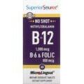 Superior Source, B-12 1000 mcg, B-6 & Folsäure 800 mcg, 60 Minitabletten [597,50 EUR pro kg]