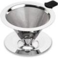 Bluedeer - Kaffeefilter,Kaffeefilter Edelstahl,Wiederverwendbarer Kaffeetropfer,Permanent Kaffee Dripper für 1-2 Tassen,Papierloser Kaffeefilter