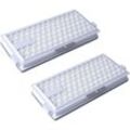 Shining House - SF-HA50 2er-Pack Airclean 50 HEPA-Filter, kompatibel mit Mi-ele Complete C3 C2 Compact C1 C2 S8340 S6240 S5211 S8000 Staubsaugern