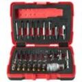 Kstools - ks Tools 1/4' + 10 mm Torx- und Innensechskant-Schrauben-Ausdreher-Satz, 34-tlg - 150.7060