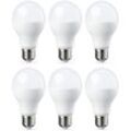 Set mit 6 LED-Lampen, Edison-Schraubsockel, E27, 18 w (entspricht 180 w), Kaltweiß, nicht dimmbare Intensität