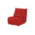 Primo Sessel elektrische Relaxfunktion K51151M - rot - Materialmix - Möbel Kraft